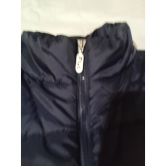 Men's Fila Sport Utility Workwear Sleeveless Puffer Vest Dark Blue XX Large - Picture 7 of 11